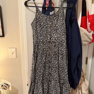 Floral Button-Down Dress